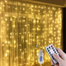 🔥 Promoção Black Friday -3M 300 Luz De Cortina LED De 8 Modos