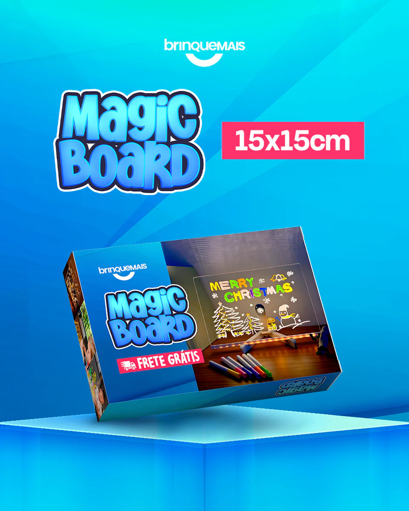 🔥 Promoção Com 48% OFF - MagicPad - Quadro Mágico para desenhar