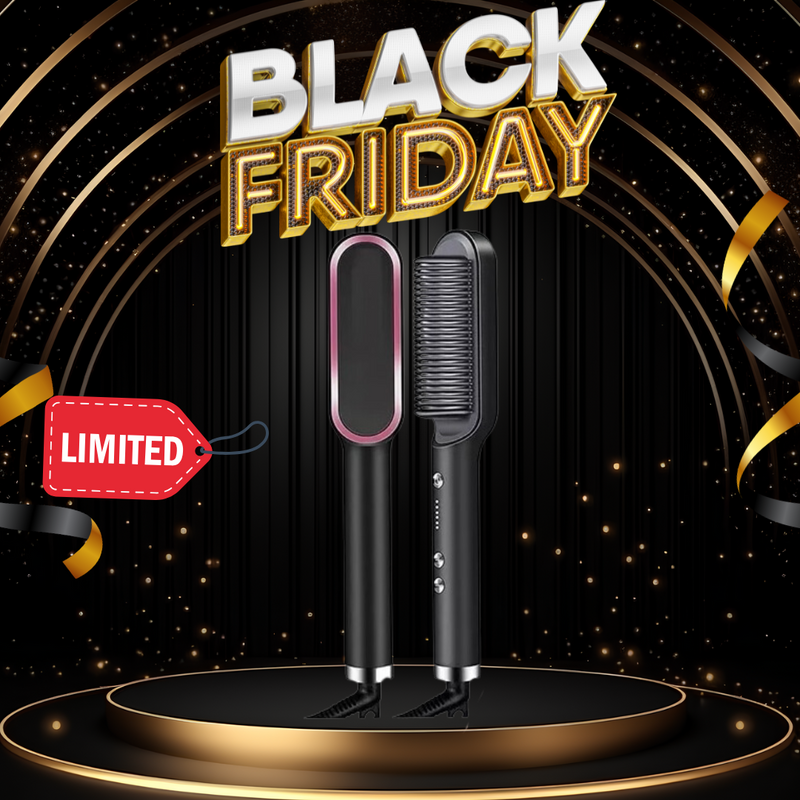 🔥 Promoção Black Friday - Escova Térmica [Resultado de salão!]