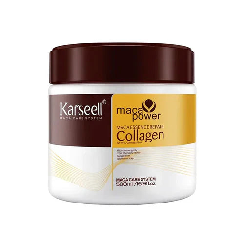 🔥 Promoção Com 48% OFF - Máscara Queratina Reparação Capilar 500ML | 4 em 1