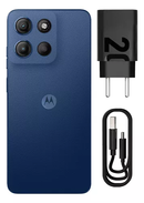 Smartphone Motorola Moto G15 - 128gb 12gb (4gb Ram+8gb Ram Boost) E Camera 50mp Com Ai E Night Vision Bateria De 5200 Mah Tela Fhd+ 6.7 Com Superbrilho Nfc