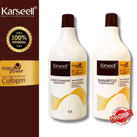 🔥 Promoção Com 48% OFF - Máscara Queratina Reparação Capilar | 4 em 1