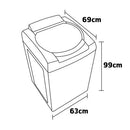 Lavadora de Roupas Consul CWH12AB com Ciclo Edredom Dual Dispenser Dosagem Extra Econômica 12Kg - Branca