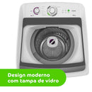 Lavadora de Roupas Consul CWH12AB com Ciclo Edredom Dual Dispenser Dosagem Extra Econômica 12Kg - Branca