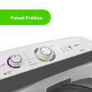 Lavadora de Roupas Consul CWH12AB com Ciclo Edredom Dual Dispenser Dosagem Extra Econômica 12Kg - Branca