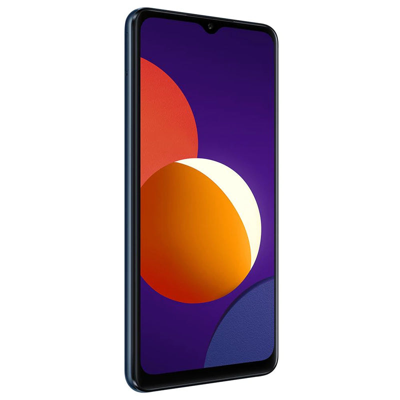 Smartphone Samsung Galaxy M12 Preto 64GB, 4GB de RAM, Tela Infinita de 6.5", Câmera Traseira Quádrupla, Selfie de 8MP, Octa Core, Bateria de 5000mAh