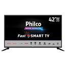 Smart TV LED 40” Full HD Philco PTV42G70N5CF com Processador Quad Core, GPU Triple Core, Dolby Audio, Mídia Cast, Wi-Fi, HDMI e USB